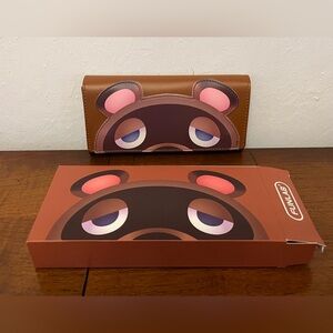 Nintendo Switch Lite case PU leather with magnetic snap closure